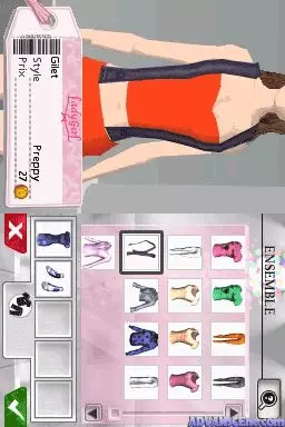 Image n° 3 - screenshots : Imagine - Fashion Paradise (DSi Enhanced)